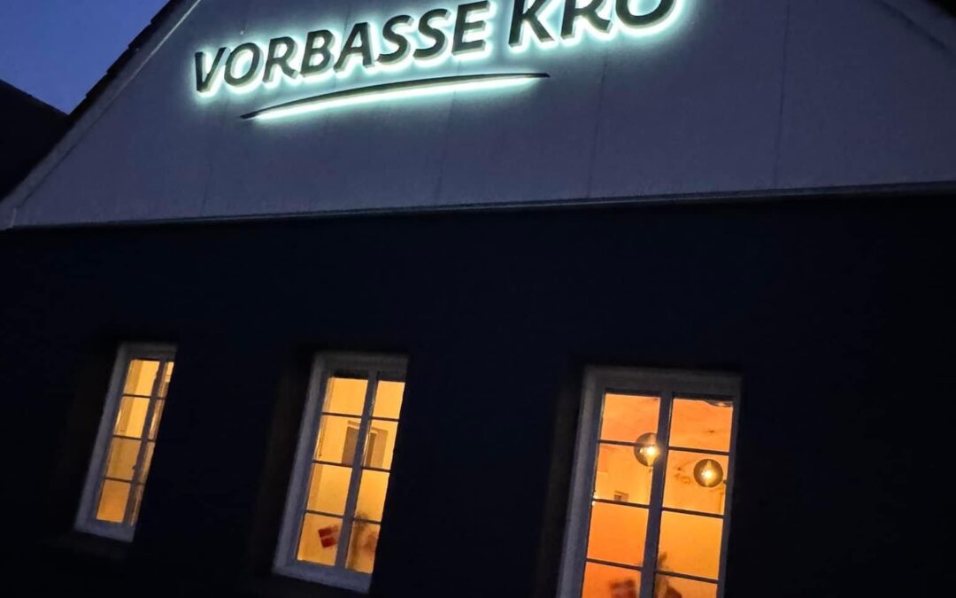 Svøbbogstaver med lys